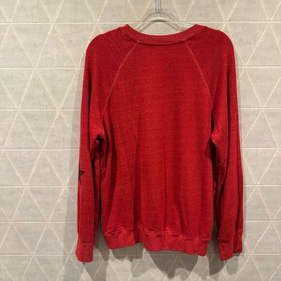 Sundry Striped Star Raglan Sweatshirt - Picture 8 of 11